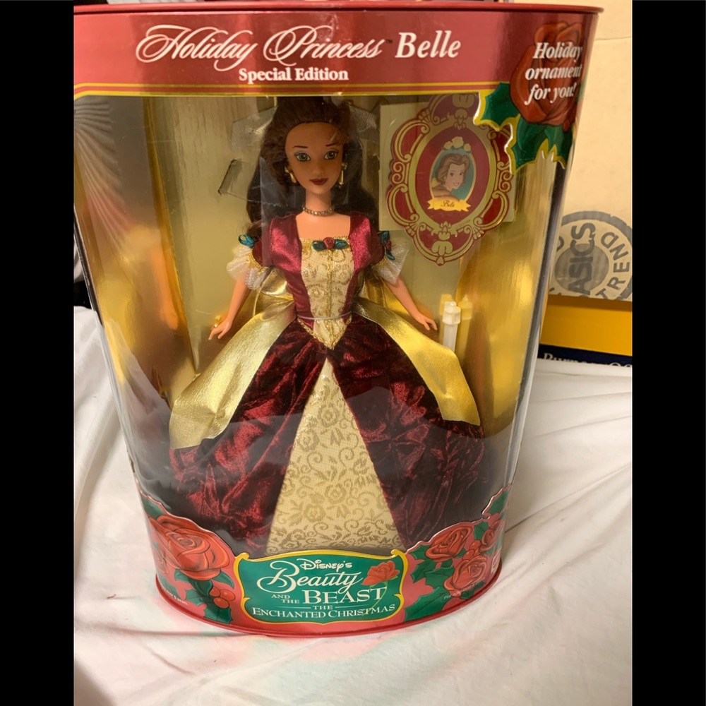 New holiday princess Belle beauty&the beast BARBIE